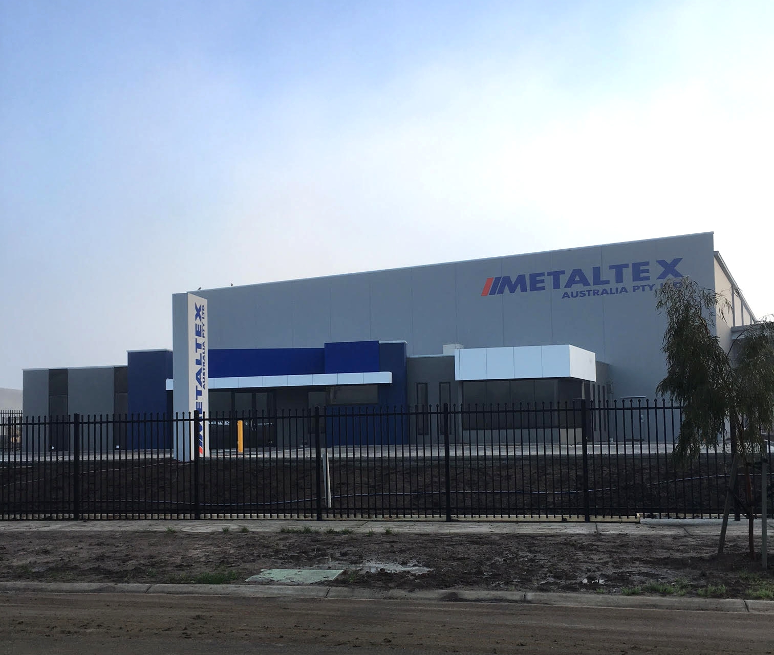metaltex new building factory melbourne victoria